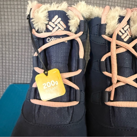 Columbia Women's Ice Maiden Shorty Boot Blue Size 6.5 Brand New - Picture 3 of 13